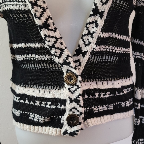 Free People Knit Cardigan Sz S VGUC - Picture 3 of 6